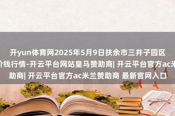 开yun体育网2025年5月9日扶余市三井子园区阛阓诞生运营有限公司价钱行情-开云平台网站皇马赞助商| 开云平台官方ac米兰赞助商 最新官网入口